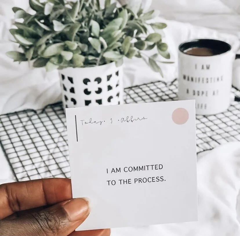 Affirmation cards from Starlightandlove