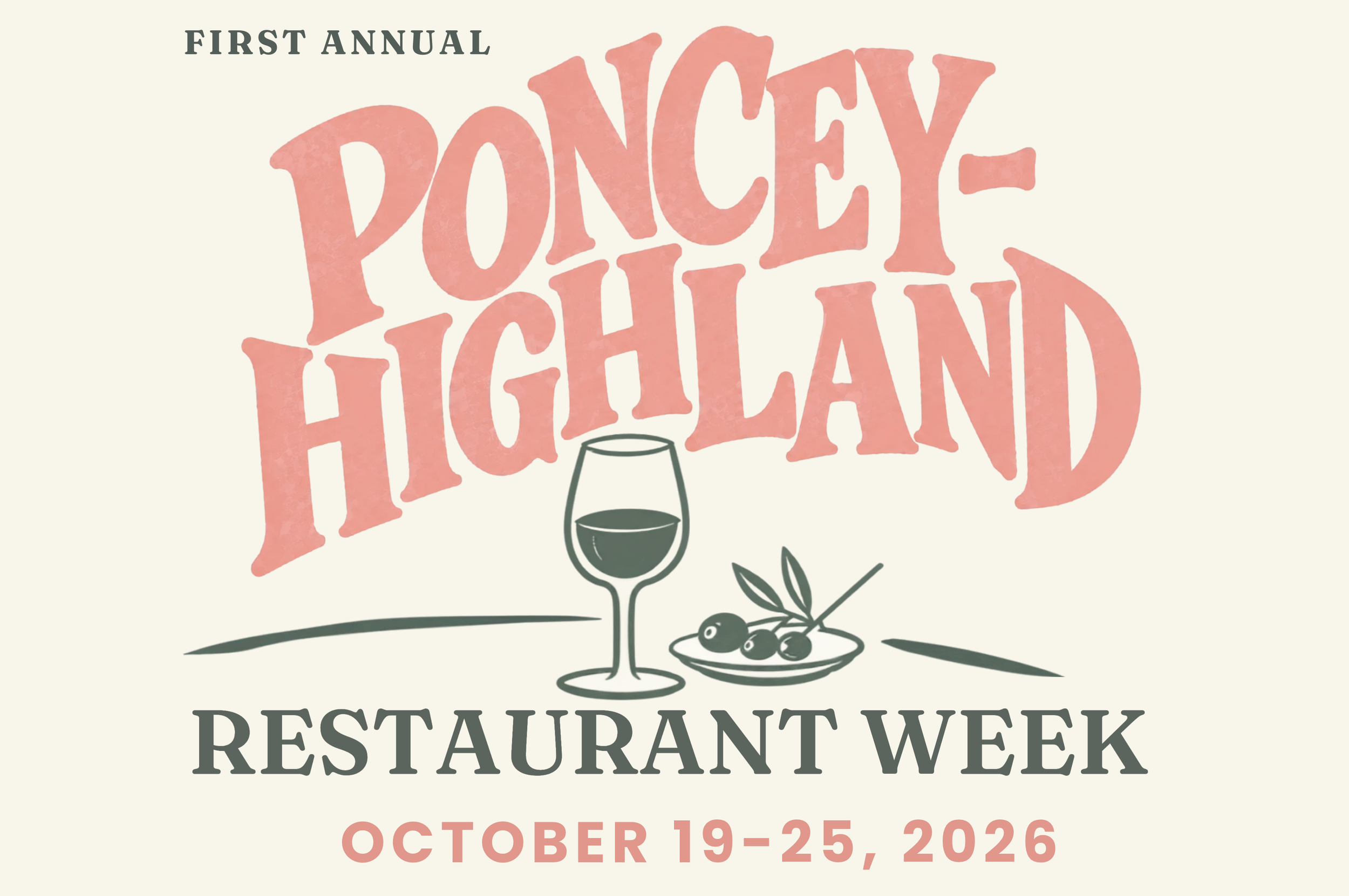 Poncey-Highland Restaurant Week 2026