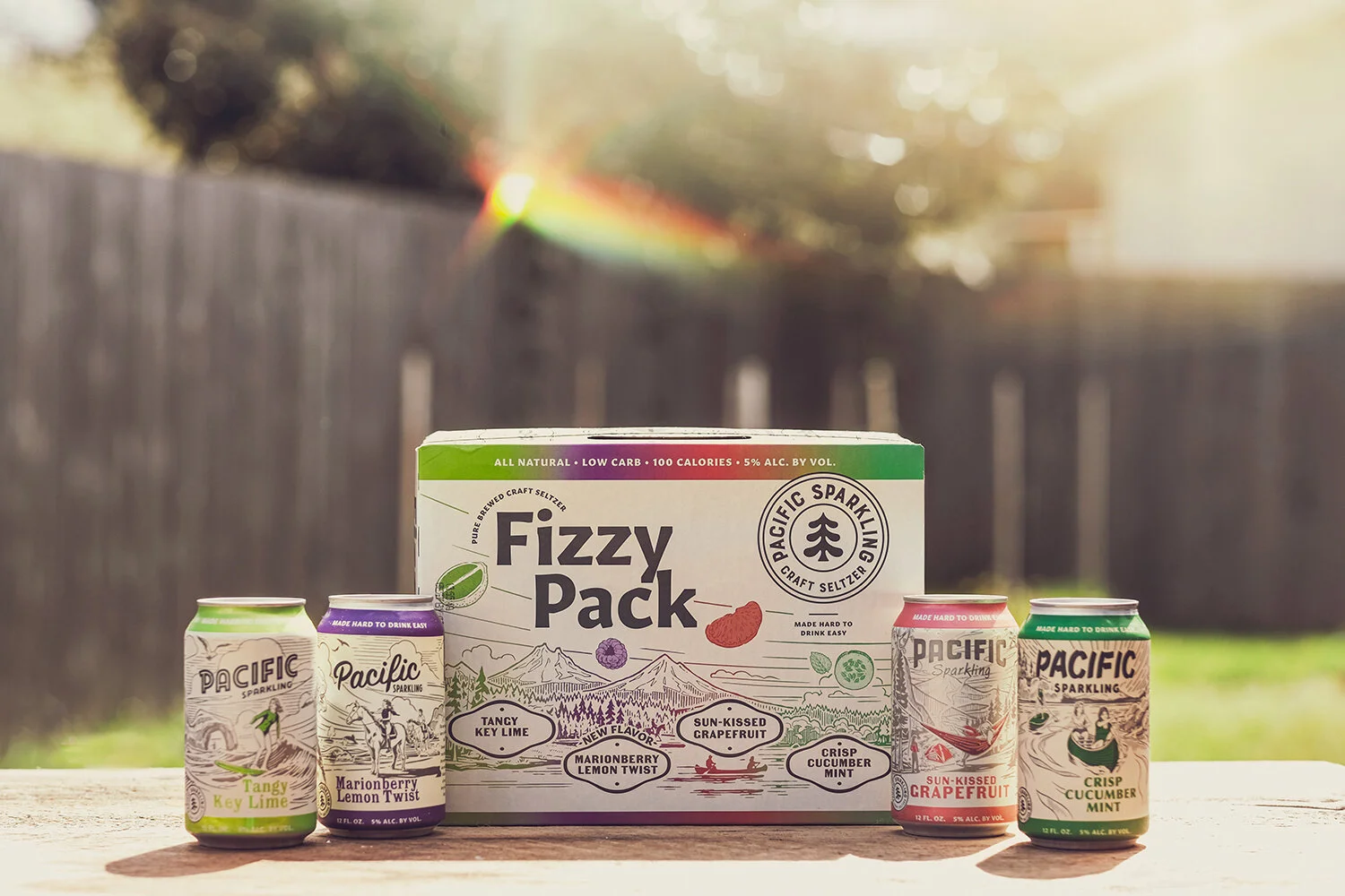 Pacific Sparkling Launches First Variety Pack - The Fizzy Pack