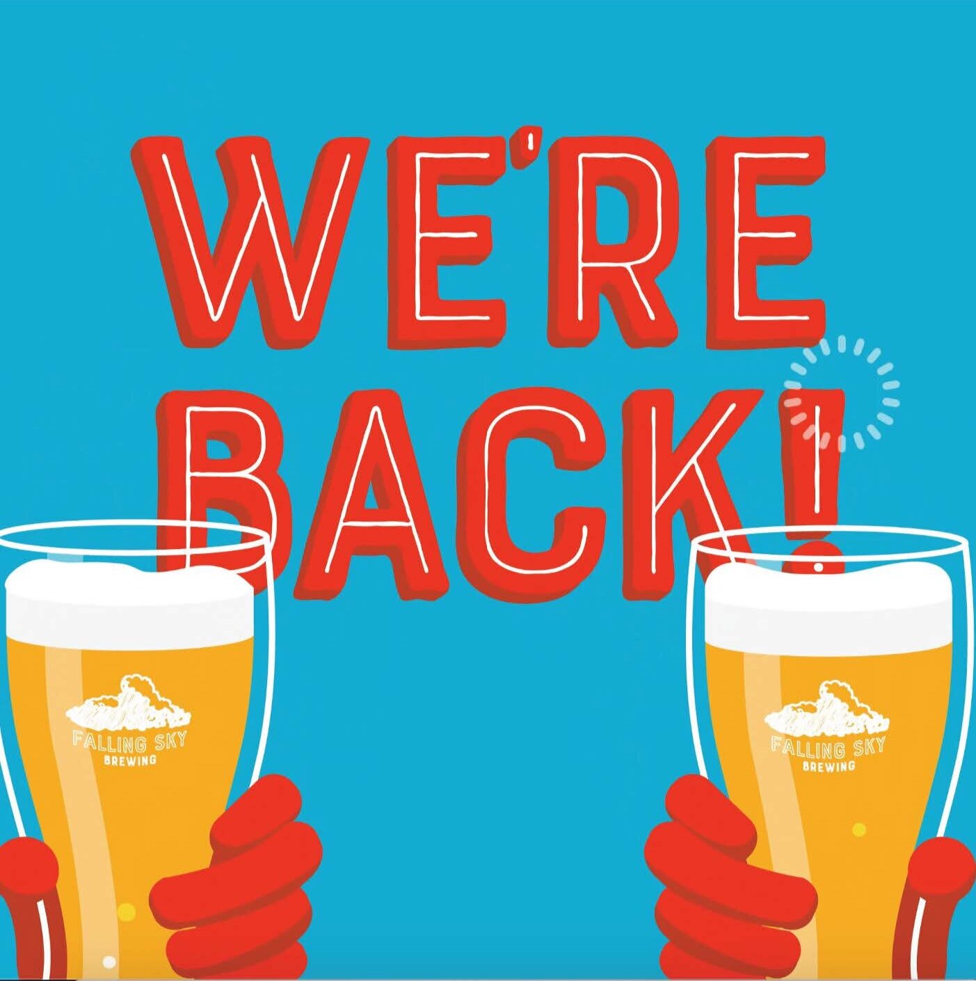 Falling Sky Reopens Offering DIY Kits and Delivering Beers