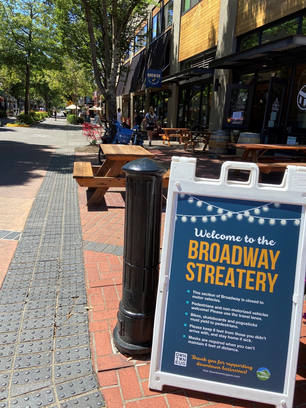Broadway Streatery Open for Business