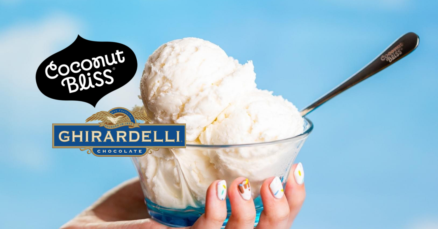 Ghirardelli Begins Offering Coconut Bliss Vegan Ice Cream Across the US