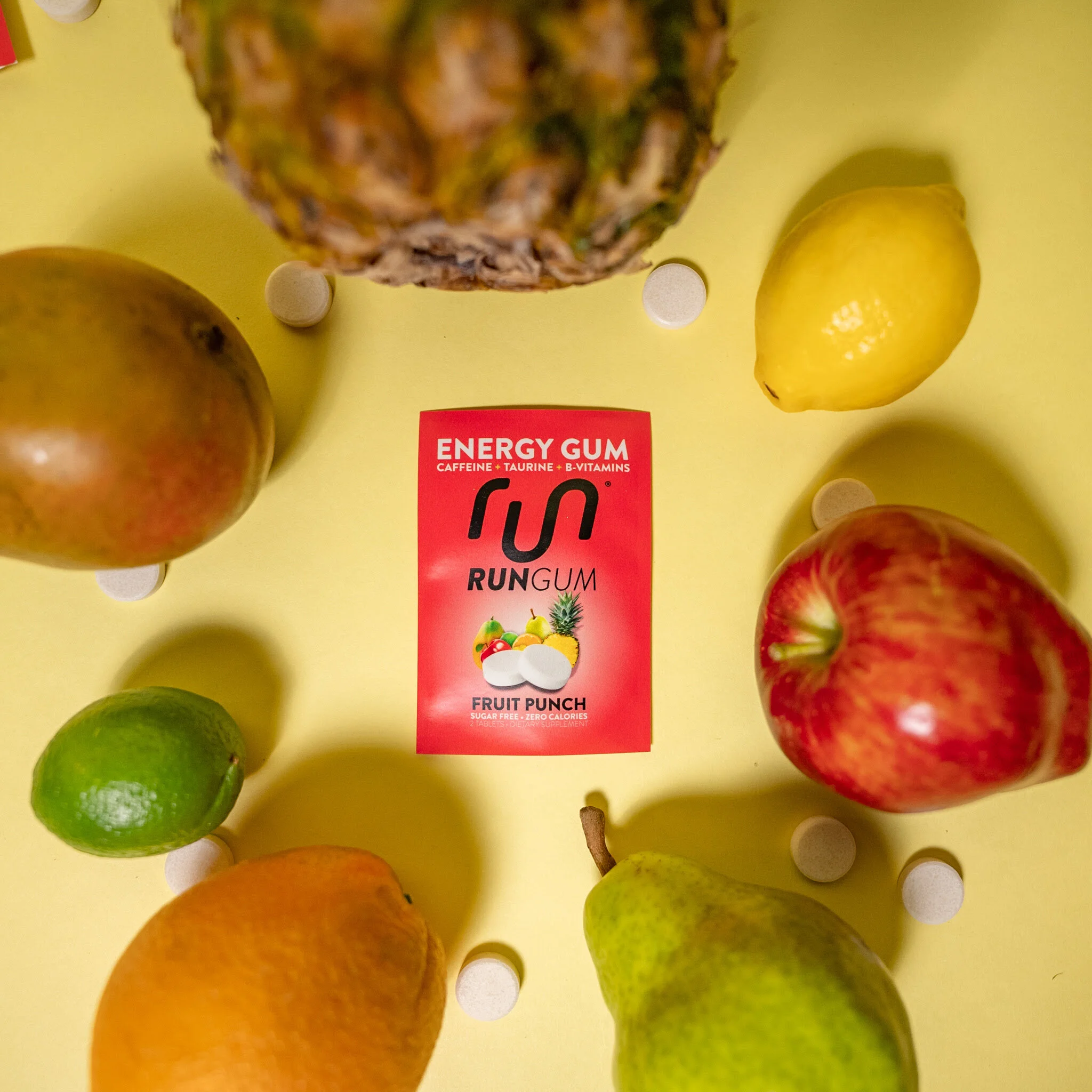 Run Gum Announces New Product - Fruit Punch