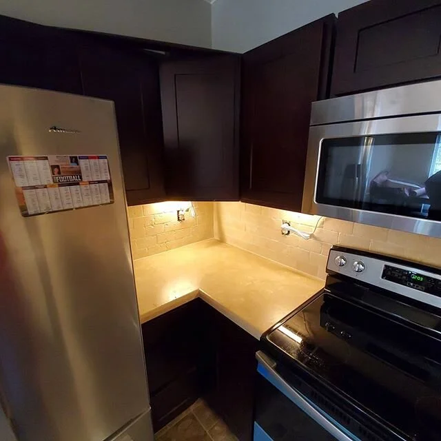 CRB Electrical Services has completed a kitchen remodel project for a residential client. No matter the size of the job we'll handle it. #crbelectricalservices #getpluggedin #electricalcontrator #masterelectrician #entrepreneur #electrician #construc