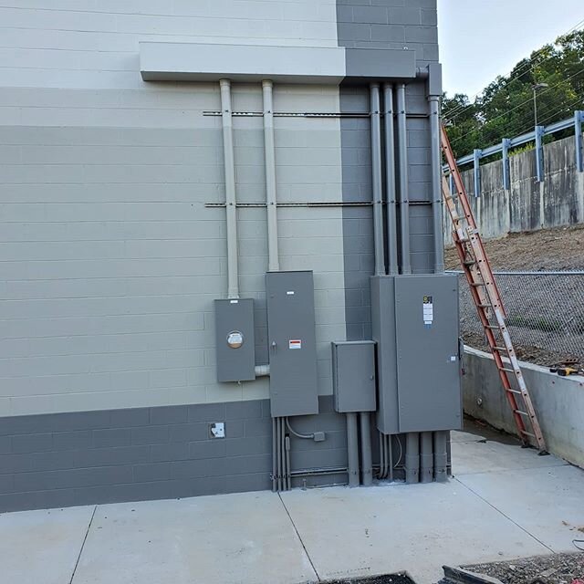 CRB Electrical Services is in the process of completing the Hoover Shops project on hwy 31. This project consists of a 1200 amp main service 400 amp service for the house panel. #crbelectricalservices #getpluggedin #electricalcontractor #entrepreneur