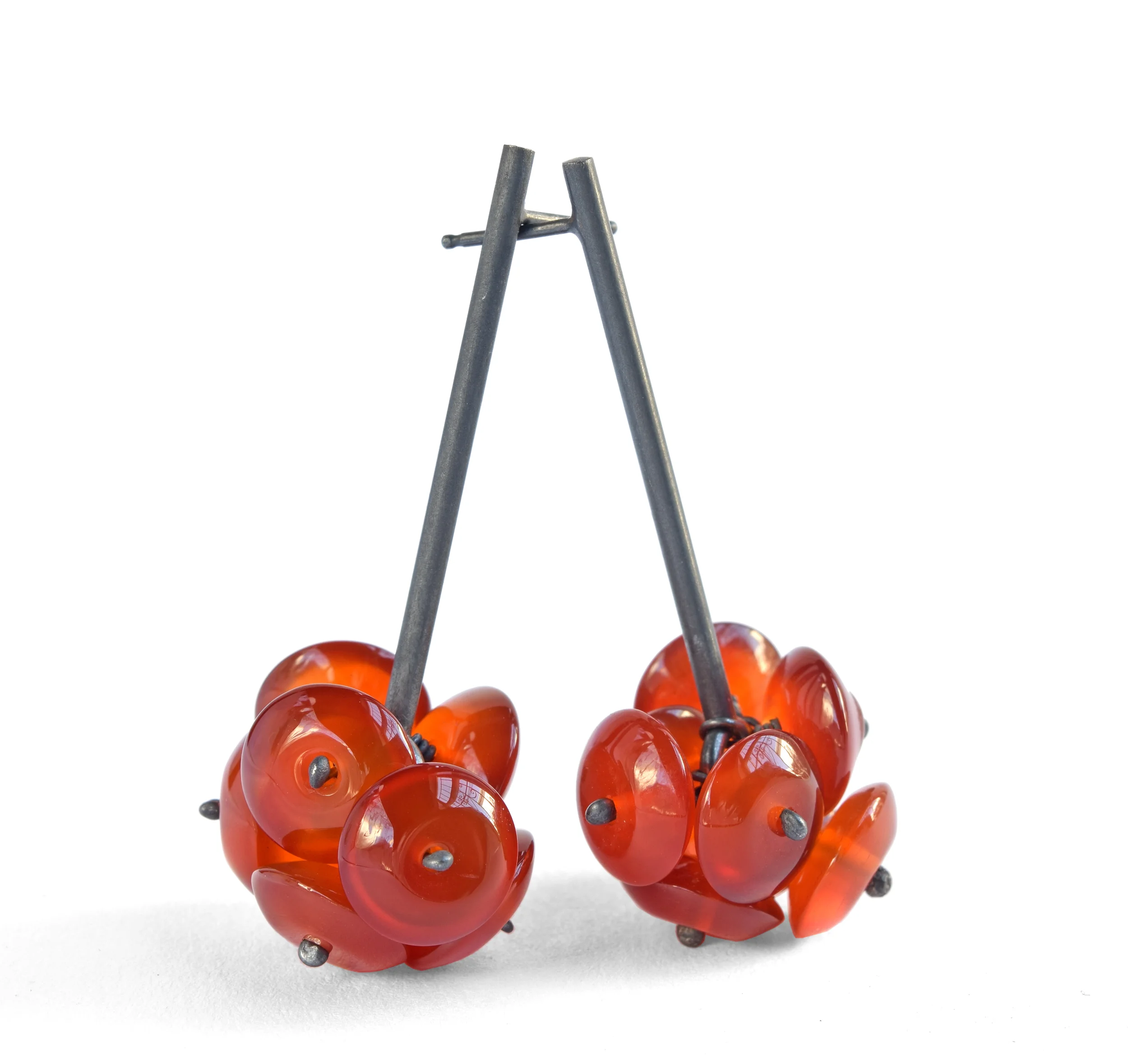 oxi sterling carnelian berry earrings WP2.jpg