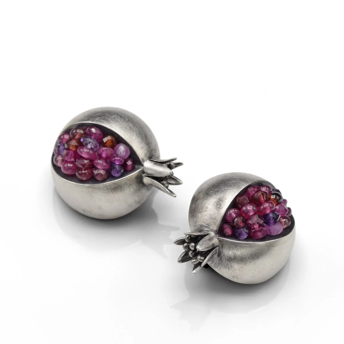 Pom earrings reds pinks omega backs 1.jpg