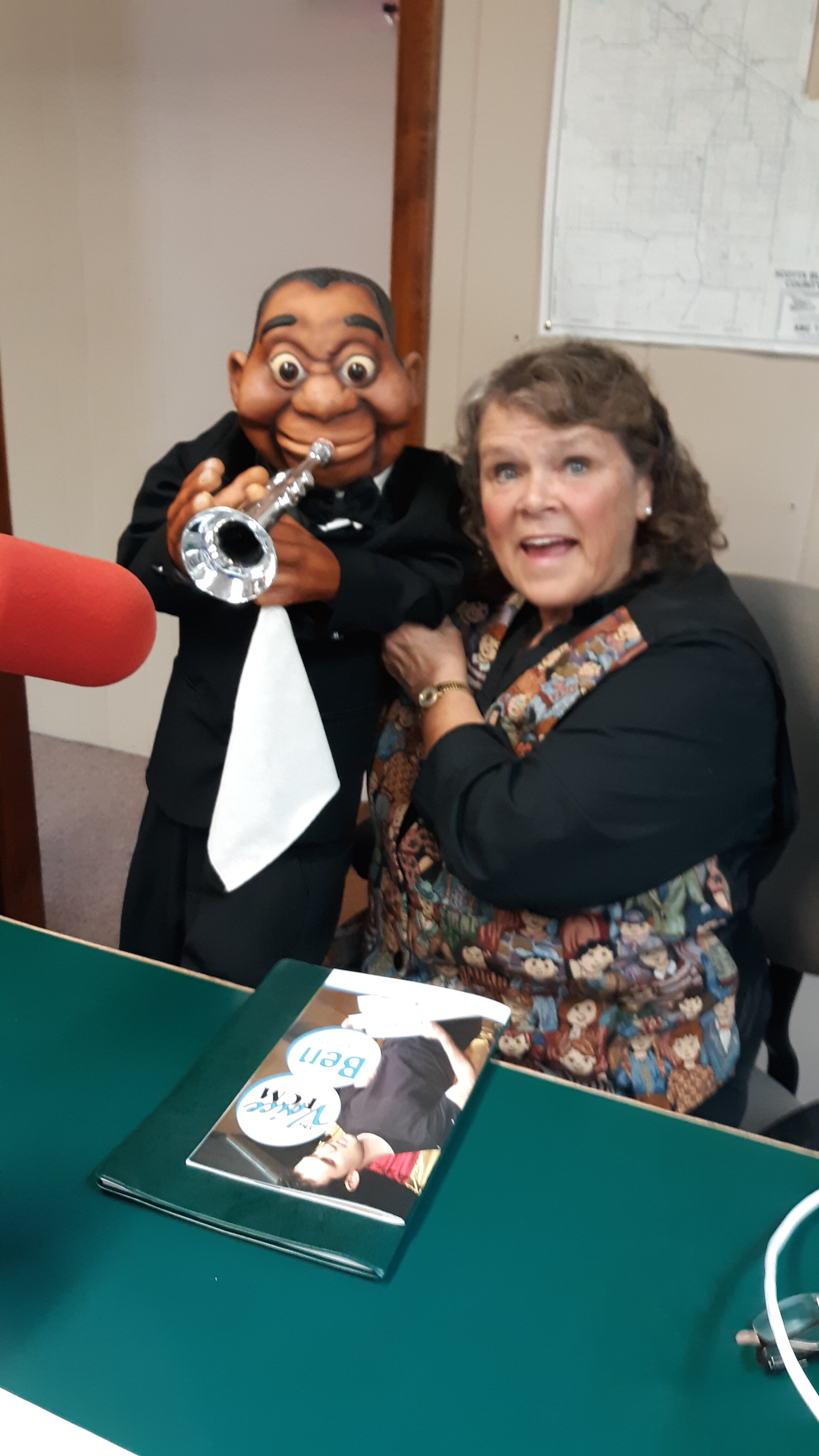  Chaplain Jill Bryan and “Louis Armstrong” join Russ on The Coffee Break 