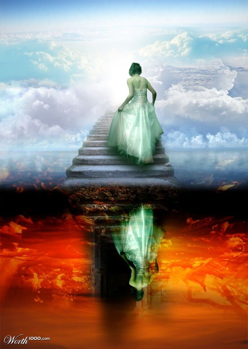 I Return From The Heaven And Worlds How does God decide if we’ve been good enough to get into Heaven