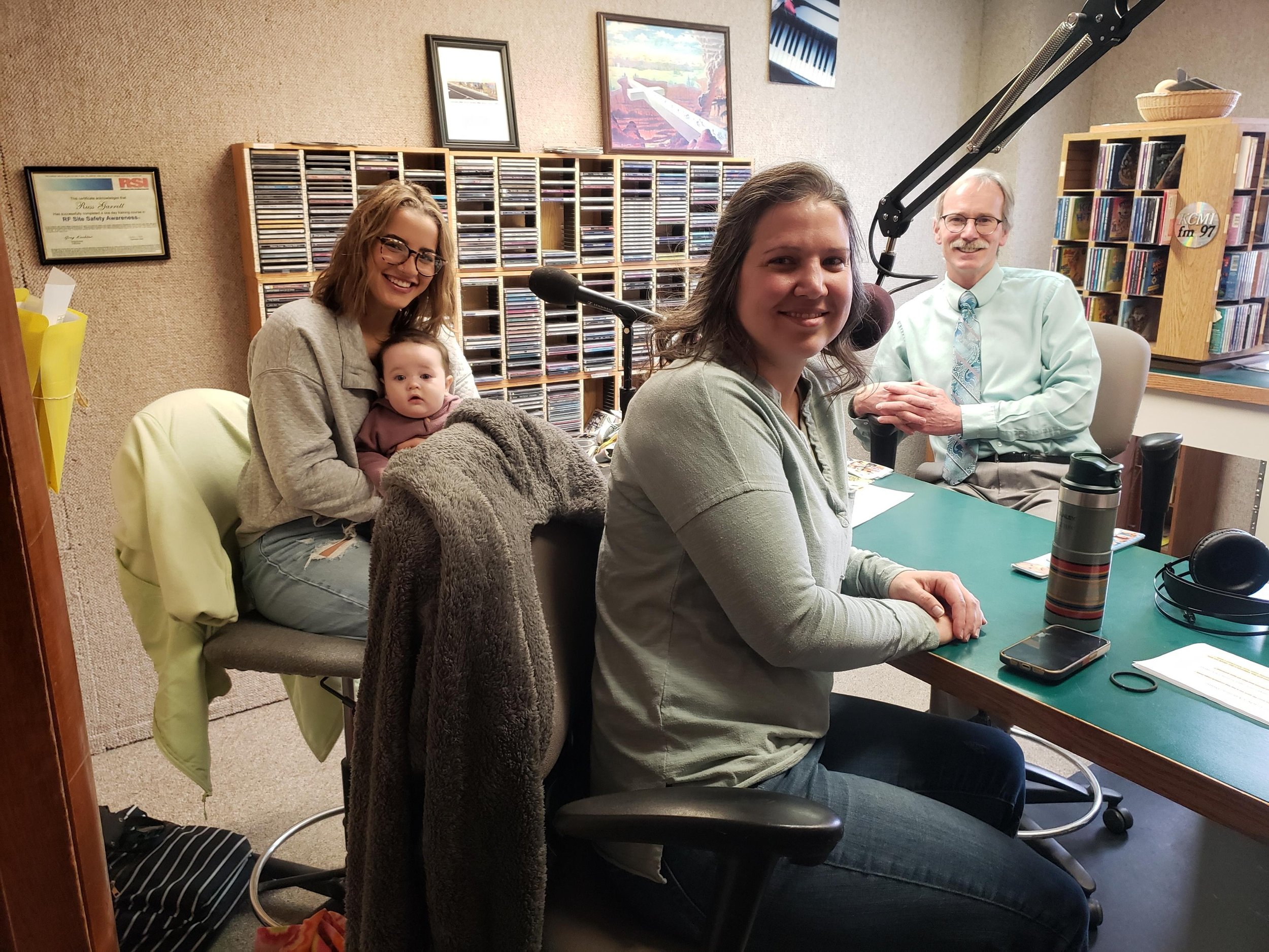 Becky Jones, Kamara, Nila, and Russ Garrett