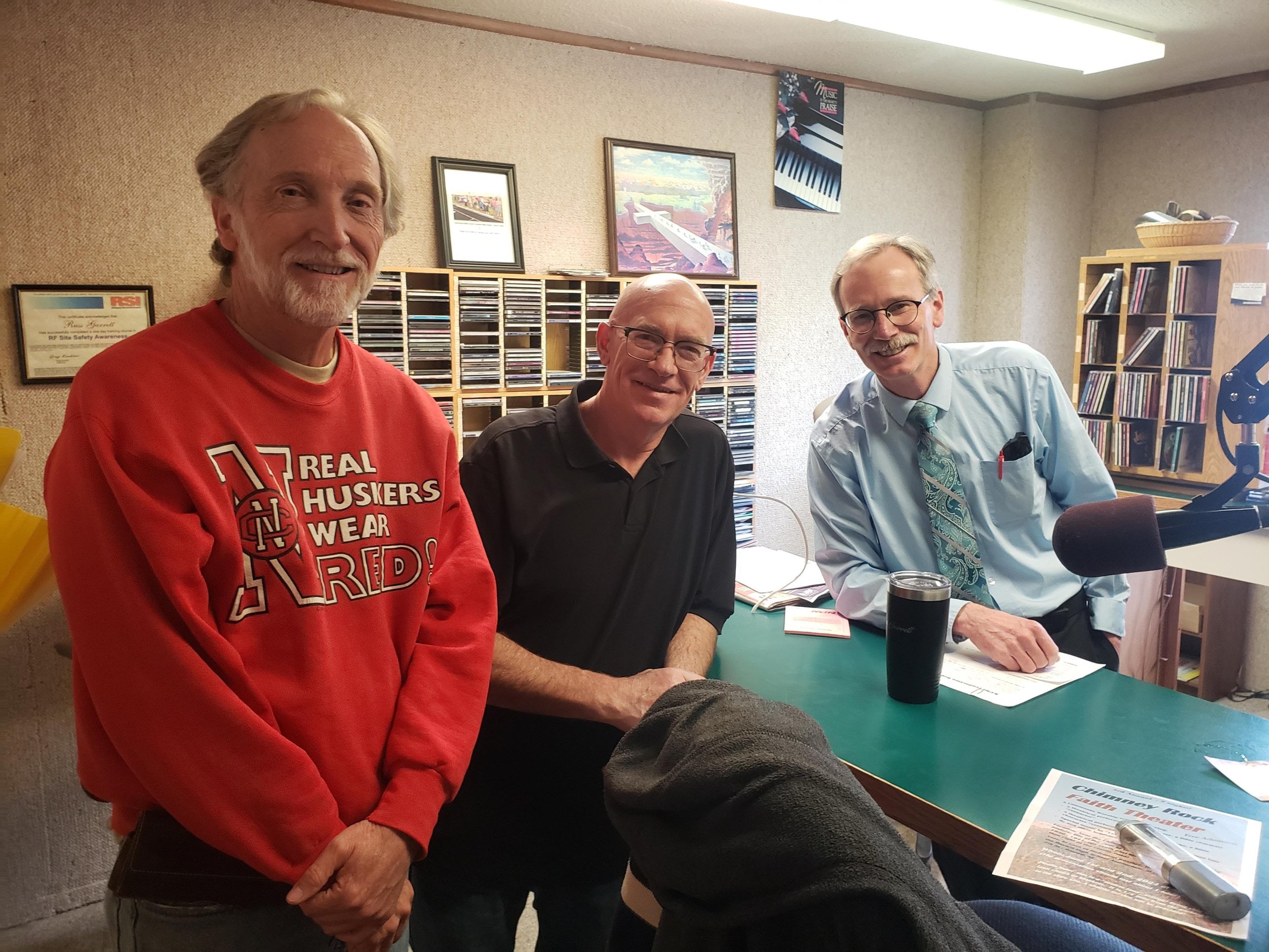 Russ Garrett with Randy Brotzman and Jerry Fegler