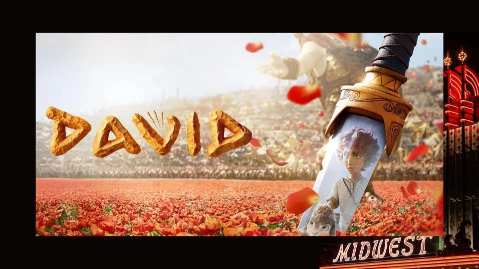 Showing of the movie "David"