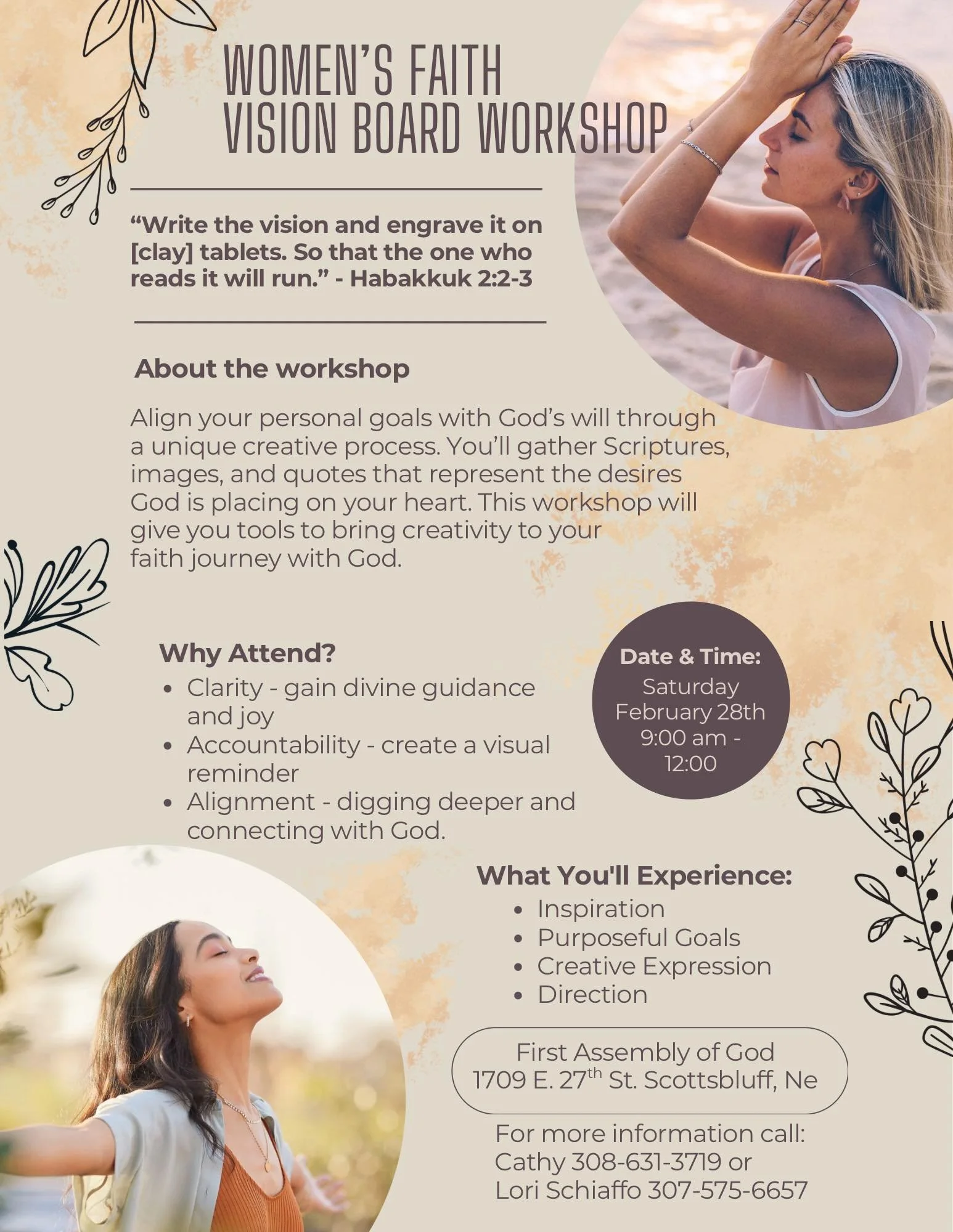 Women's Faith Vision Board Workshop