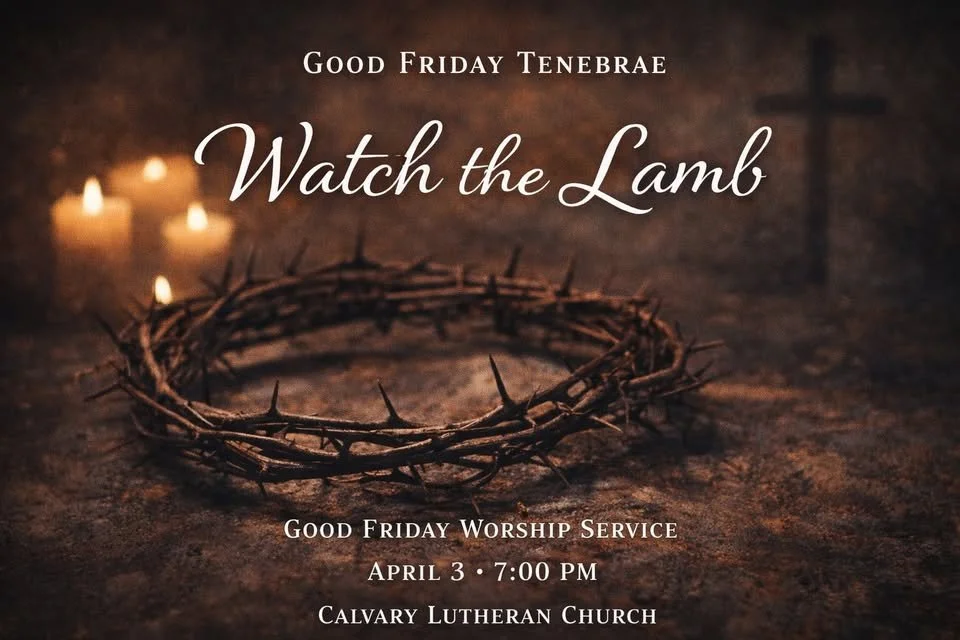 Good Friday Service at Calvary Lutheran Church