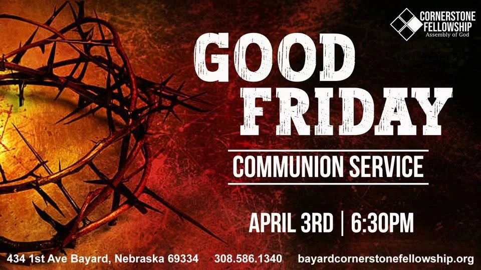 Good Friday Service at Cornerstone Assembly of God