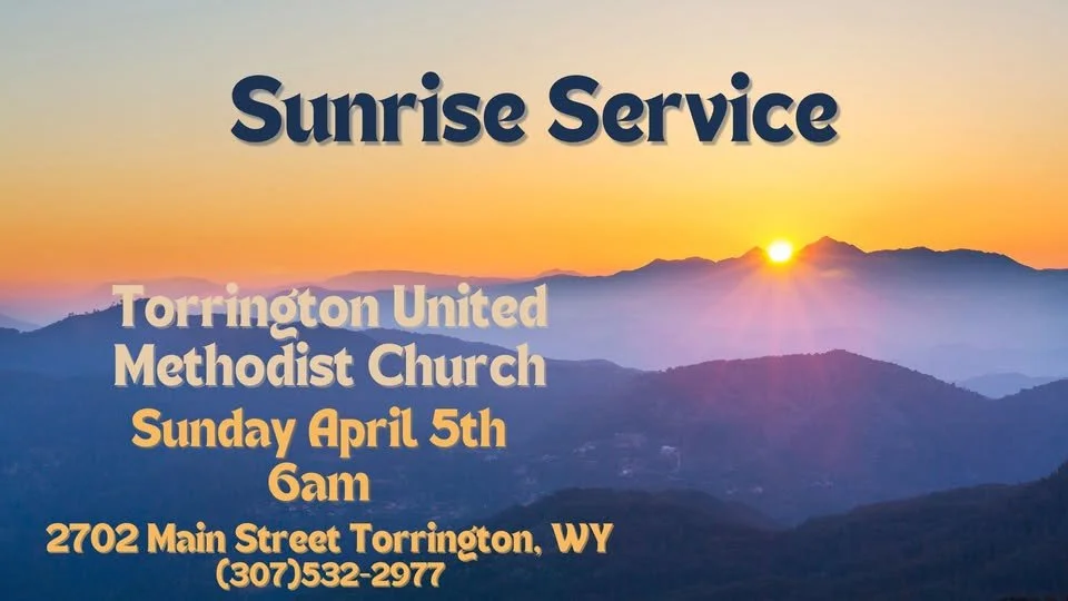 Sunrise Service at Torrington United Methodist Church