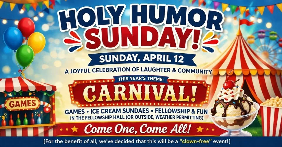 Holy Humor Sunday at Calvary Lutheran