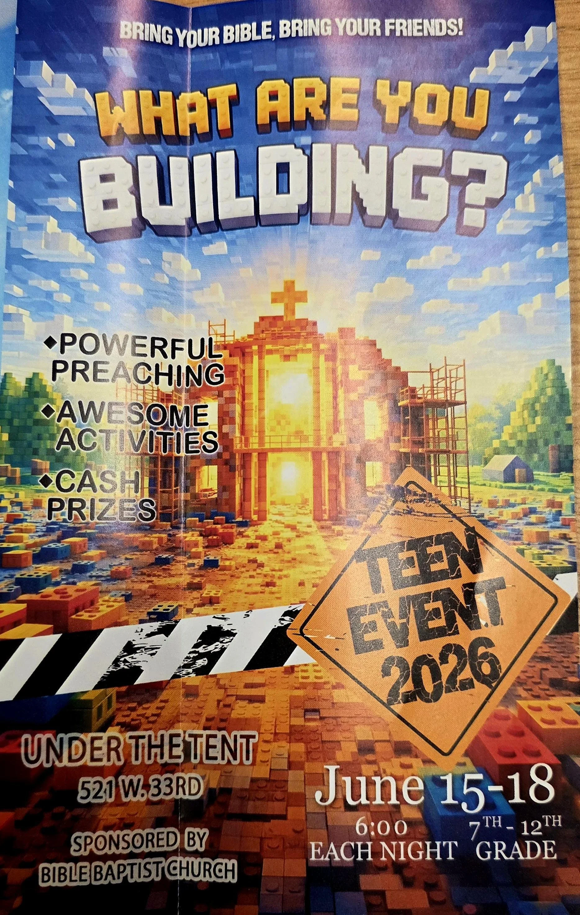 Teen Event with Bible Baptist Church
