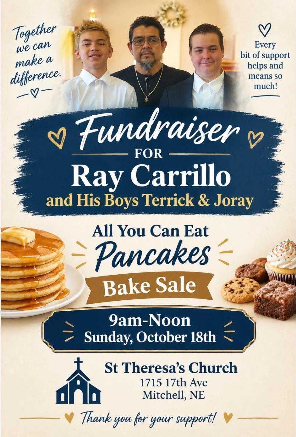 Fundraiser for Ray Carrillo and His Sons