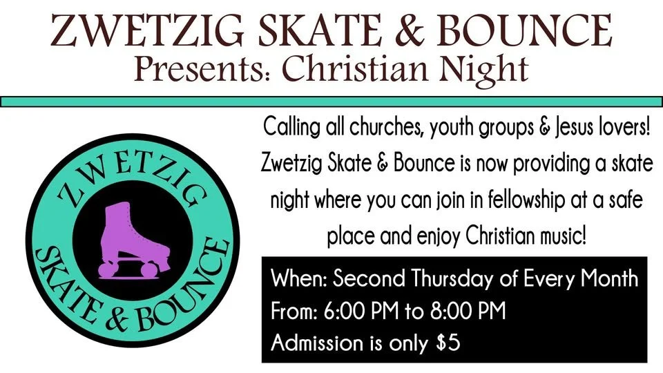 Christian Skate Night with Christmas Music