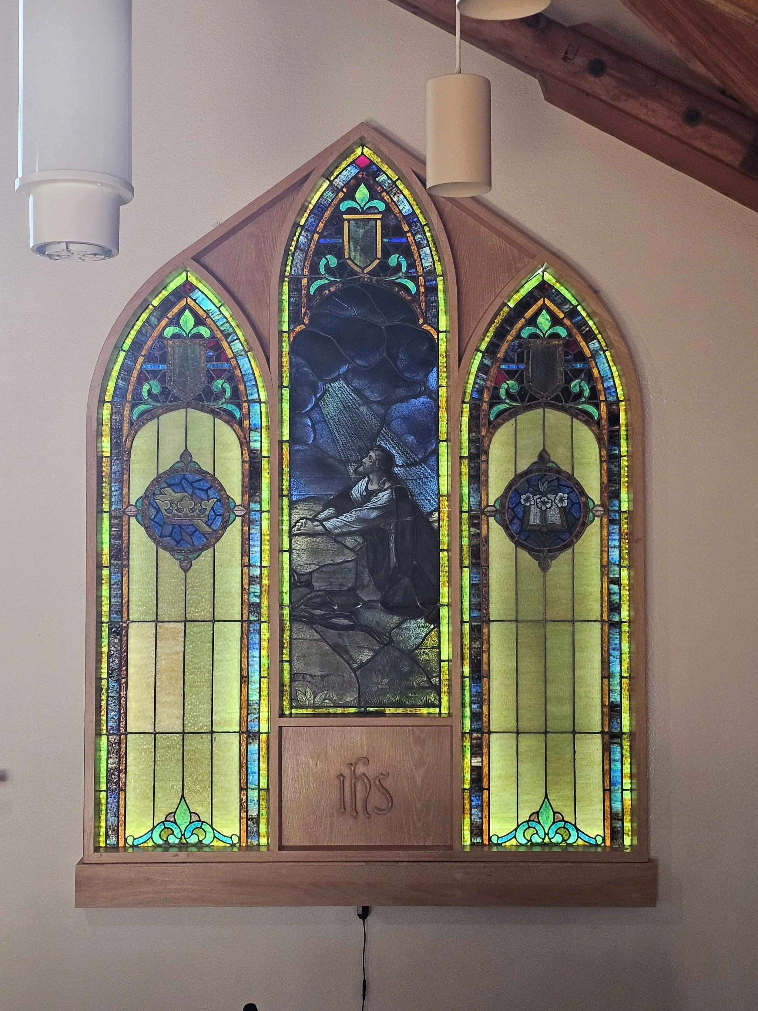 Stained Glass Window Re-Dedication