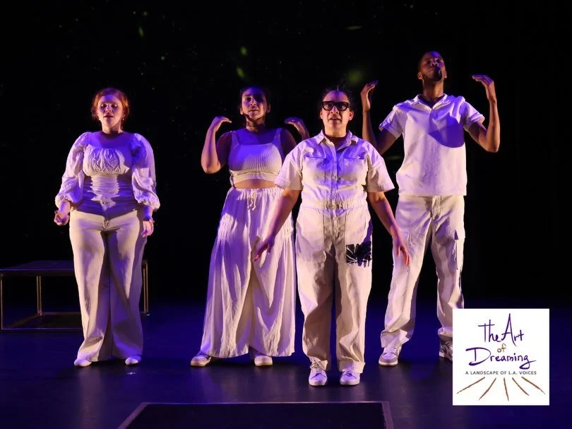 Congratulations to the Cast and Crew of THE ART of DREAMING on 3 fantastic shows this past weekend! We&rsquo;d like to thank director&mdash;Marlene BELTRAN and our writer/performers&mdash;Sayda TRUJILLO, Brandon RACHAL, Catherine Dee HOLLY, and Marta