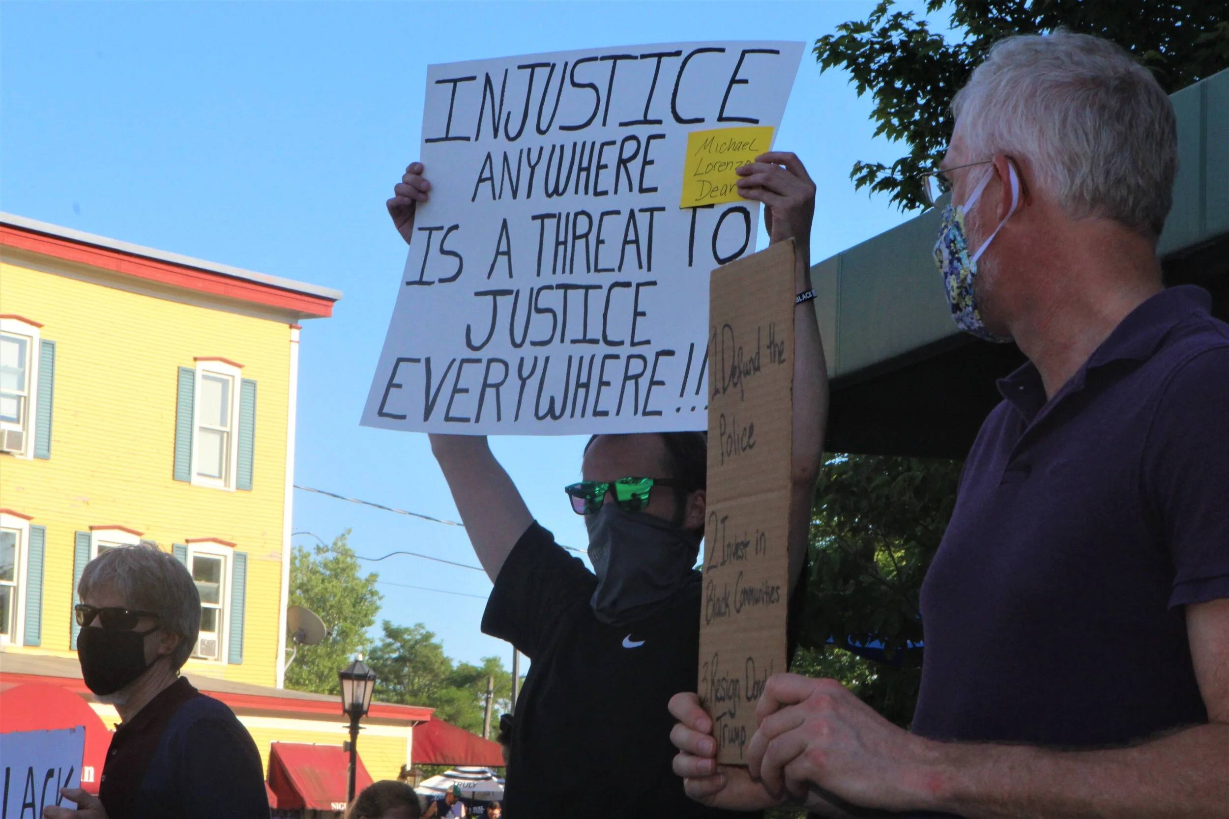 Essex Resists organizes Juneteenth rally at Five Corners