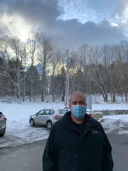 Casey Mathieu, 39, small business owner in Westford (Rowan Hawthorne/Community News Service)