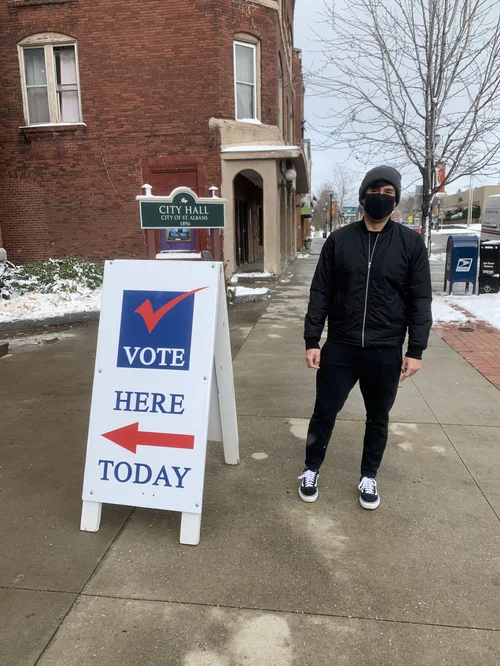 John Kelley said he fears a drawn-out vote count. (Ryan Joseph/Community News Service)