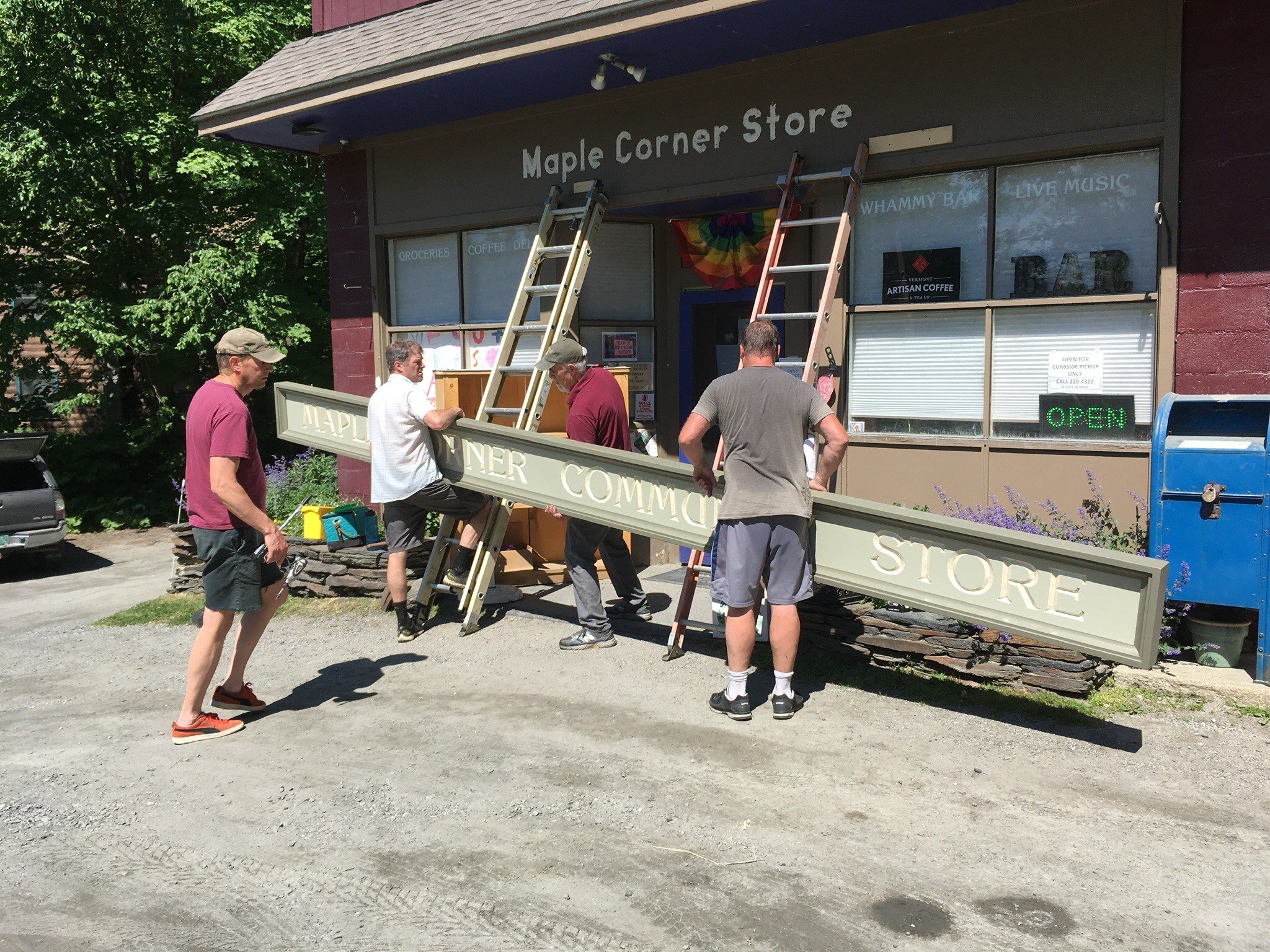 How a Little Bar in the Back of the Calais General Store May Be Key to its Survival