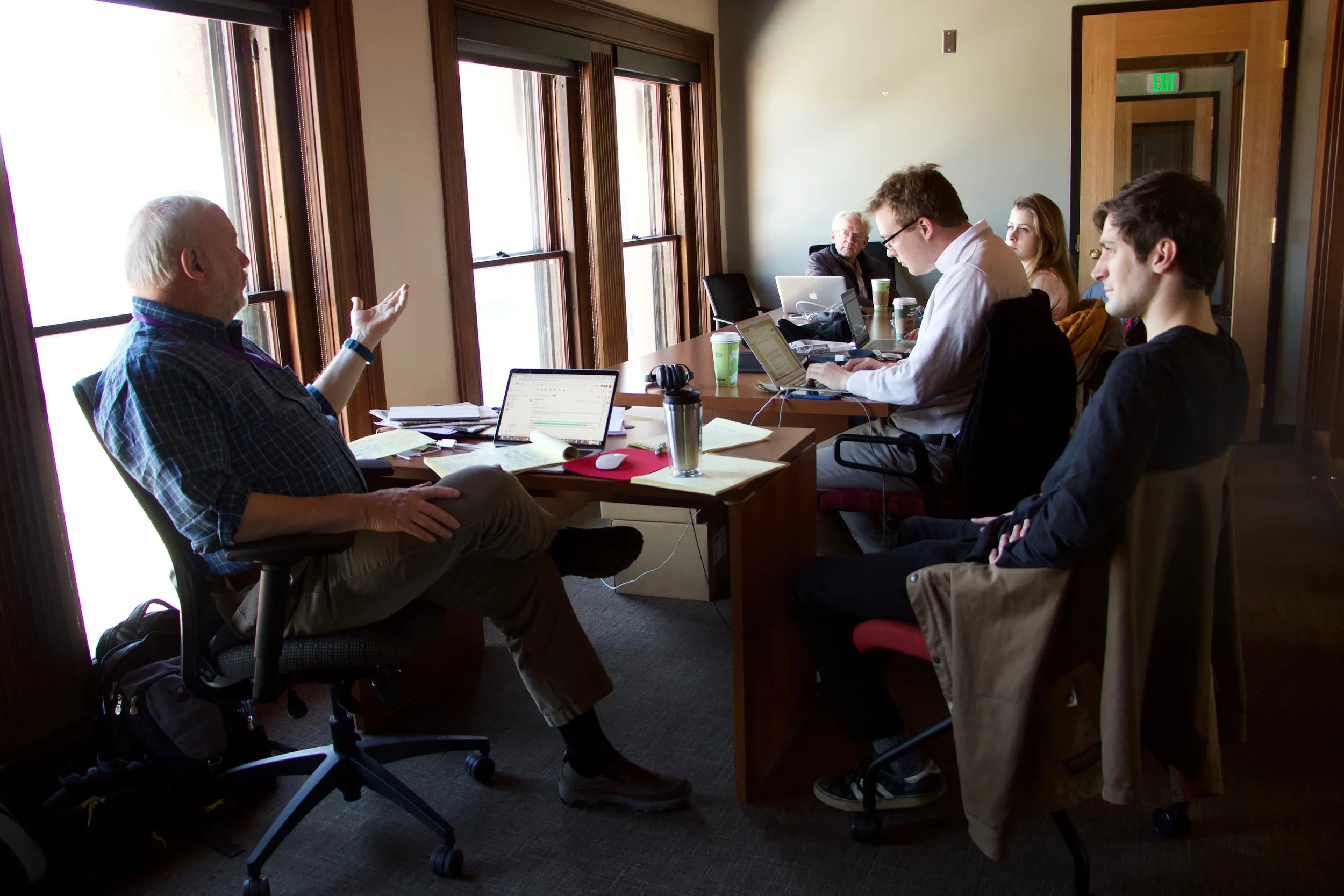  Weekly Digger meeting.  