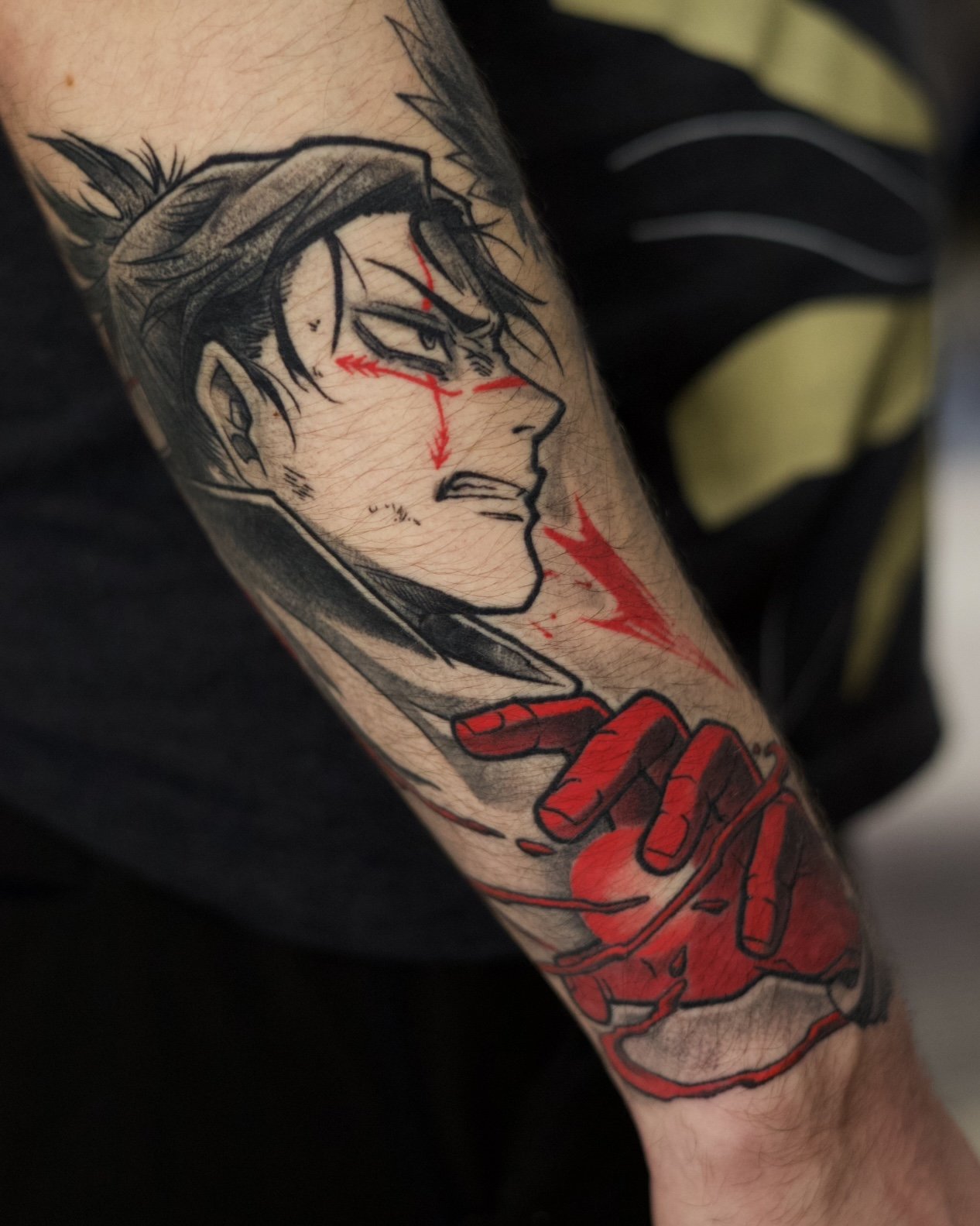 Choso Jujutsu Kaisen Tattoo | David Exile
