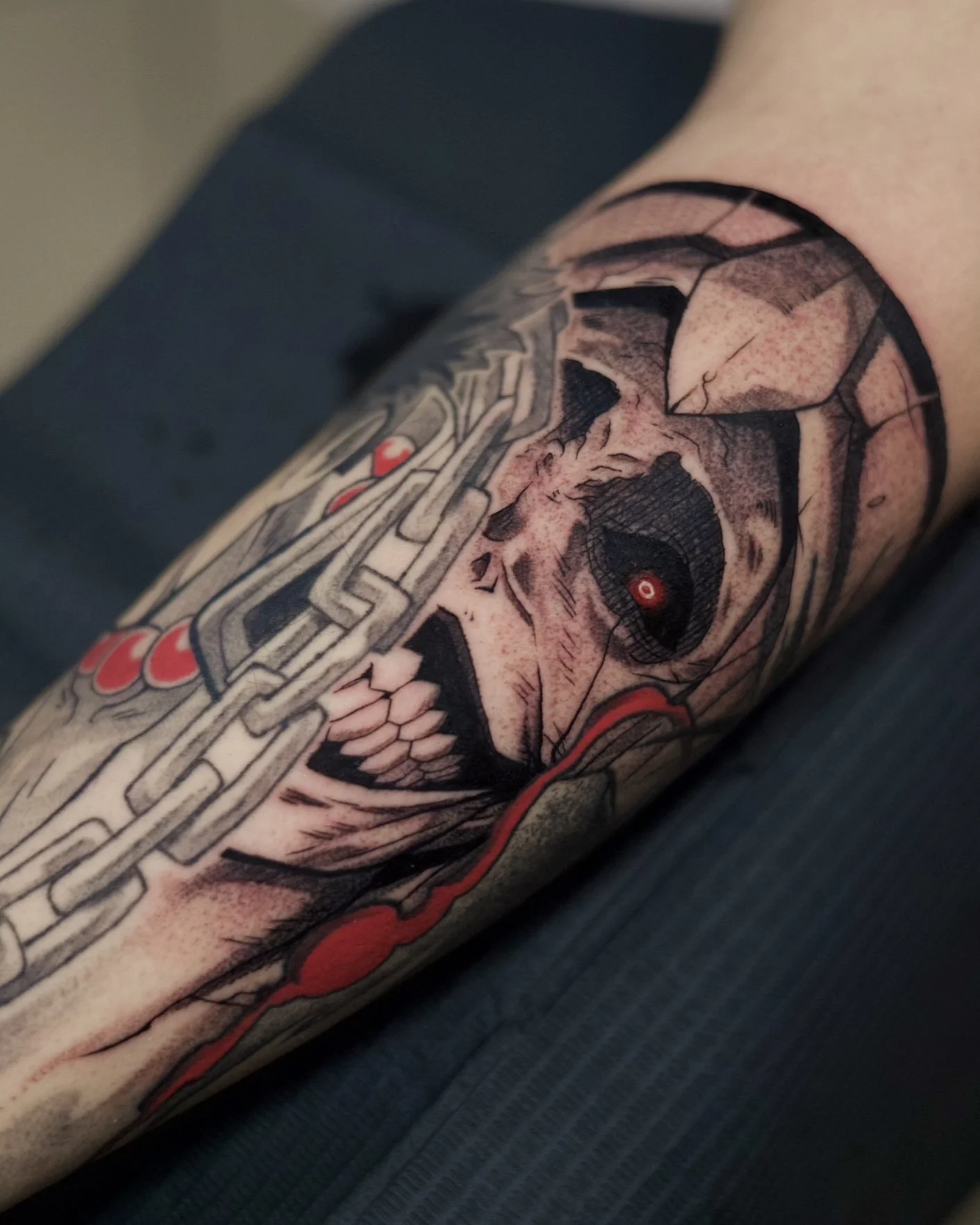 Statue of God Solo Leveling Tattoo | David Exile