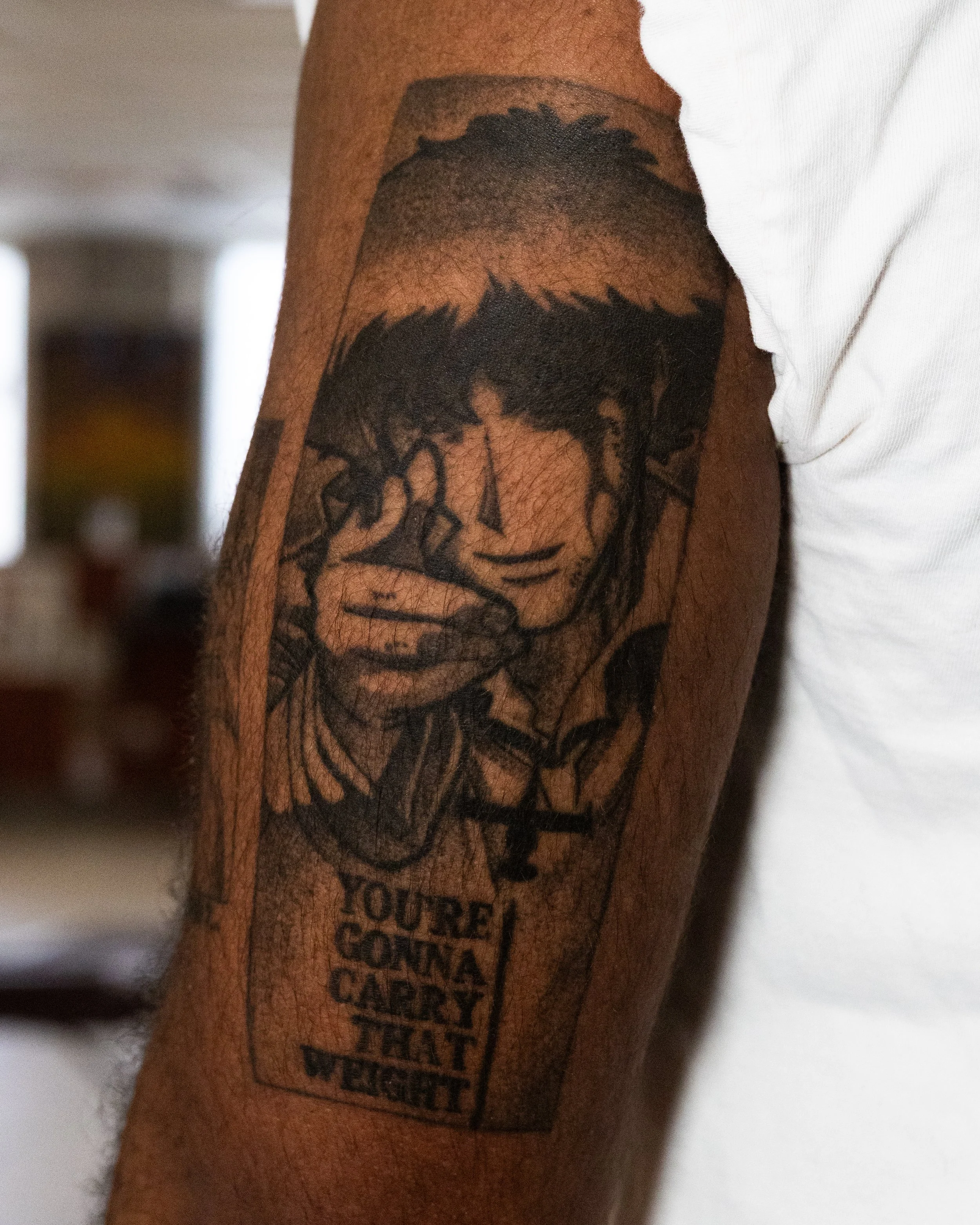 Spike Spiegel Cowboy Bebop Tattoo | David Exile