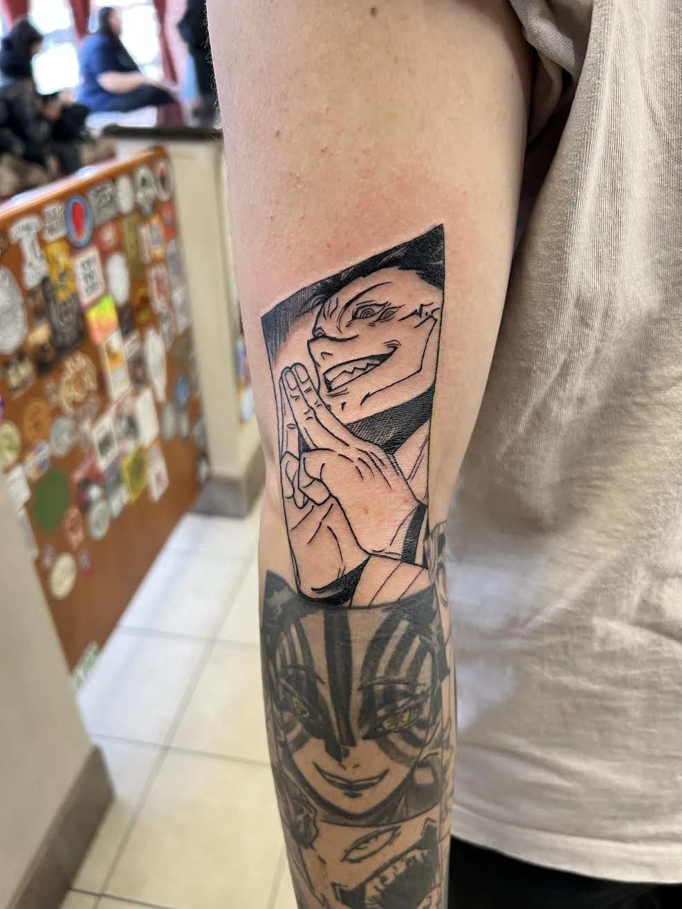 Sukuna Jujutsu Kaisen Tattoo | David Exile