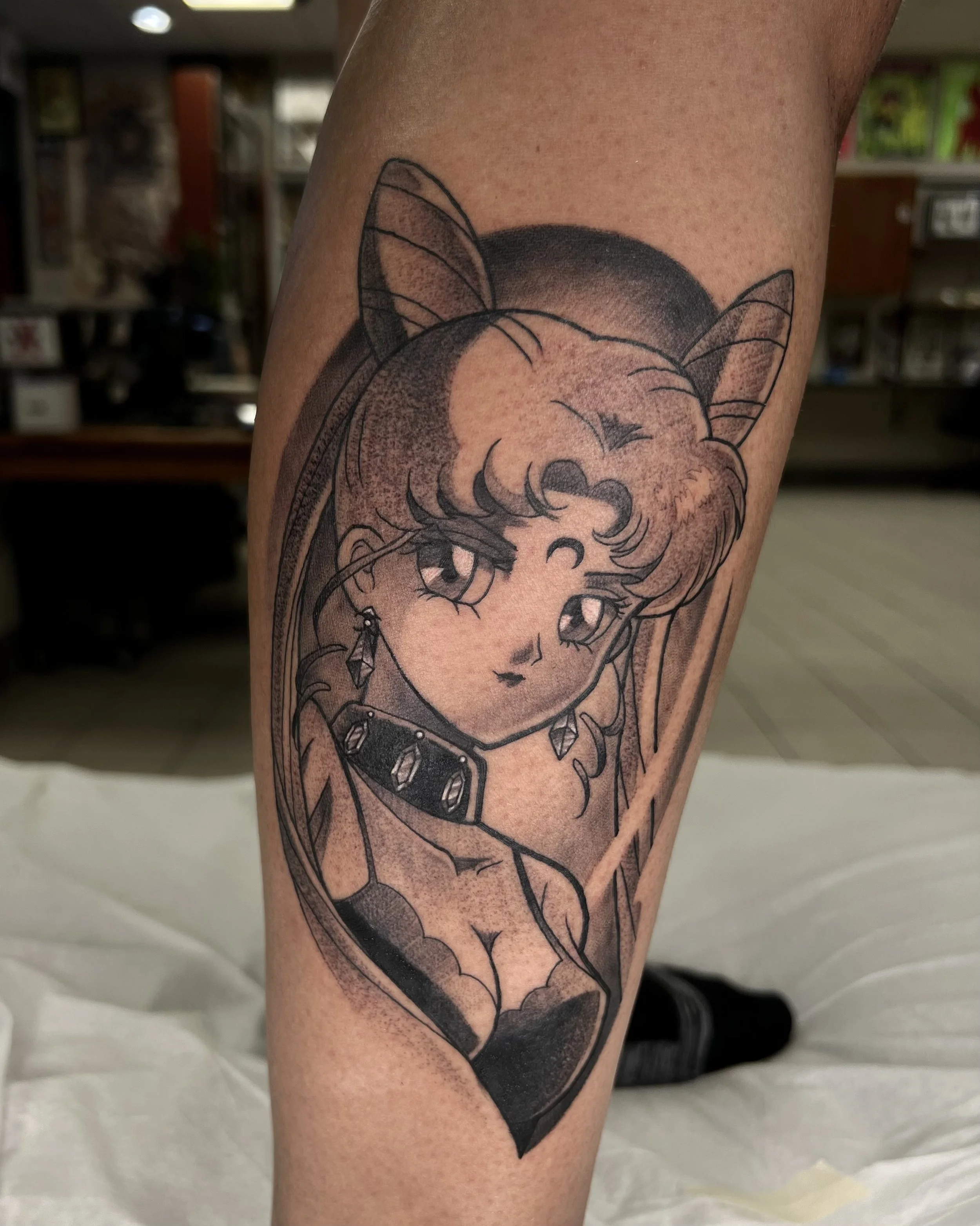 Wicked Lady Sailor Moon Tattoo | David Exile