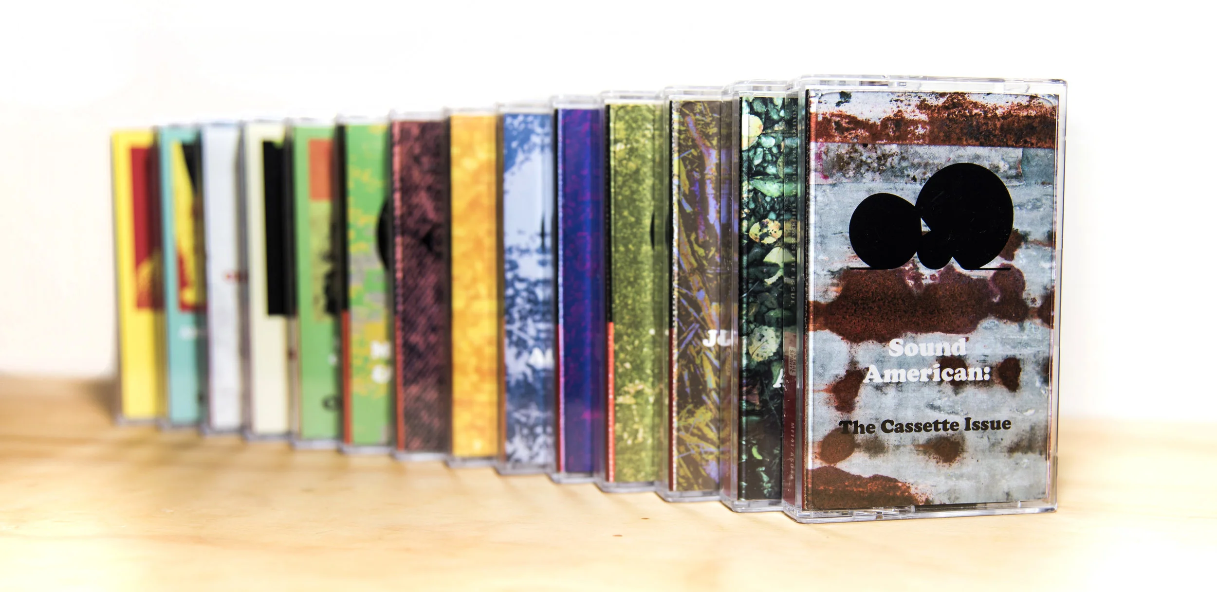 2017 Tape Releases. Photo by Nick Laroche. Tape design & layout by Mason McFee.