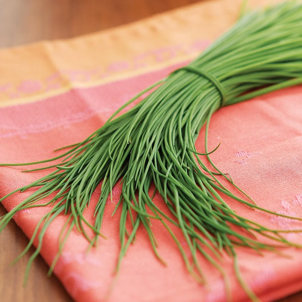 Green Salad with Salted and Seared Eggplant and Oyster Mushrooms + Buttermilk Chive Dressing