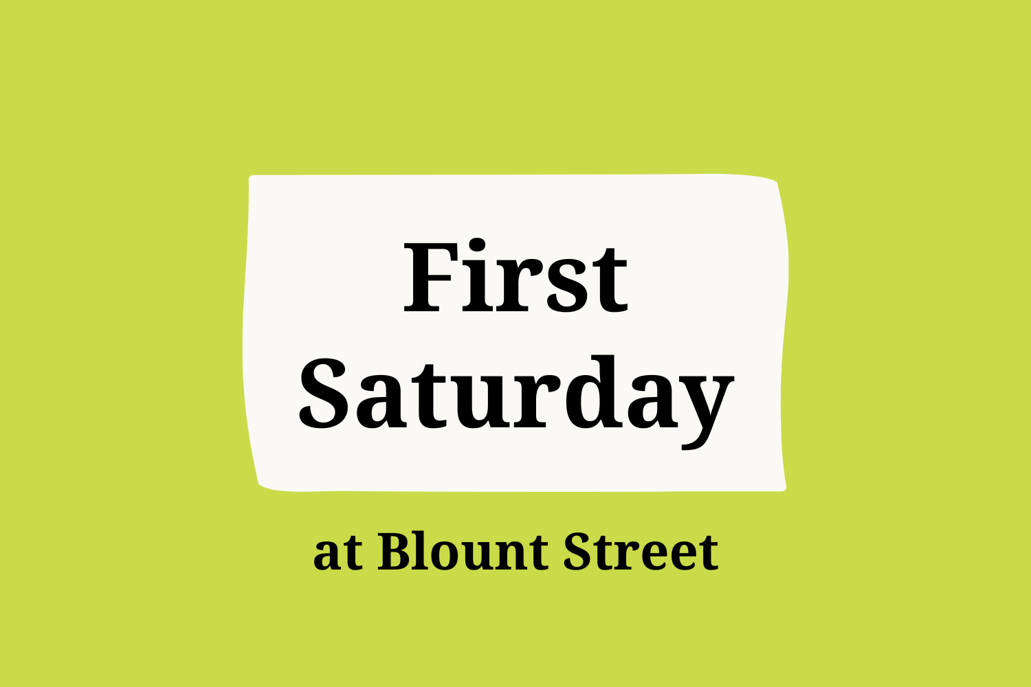 First Saturday