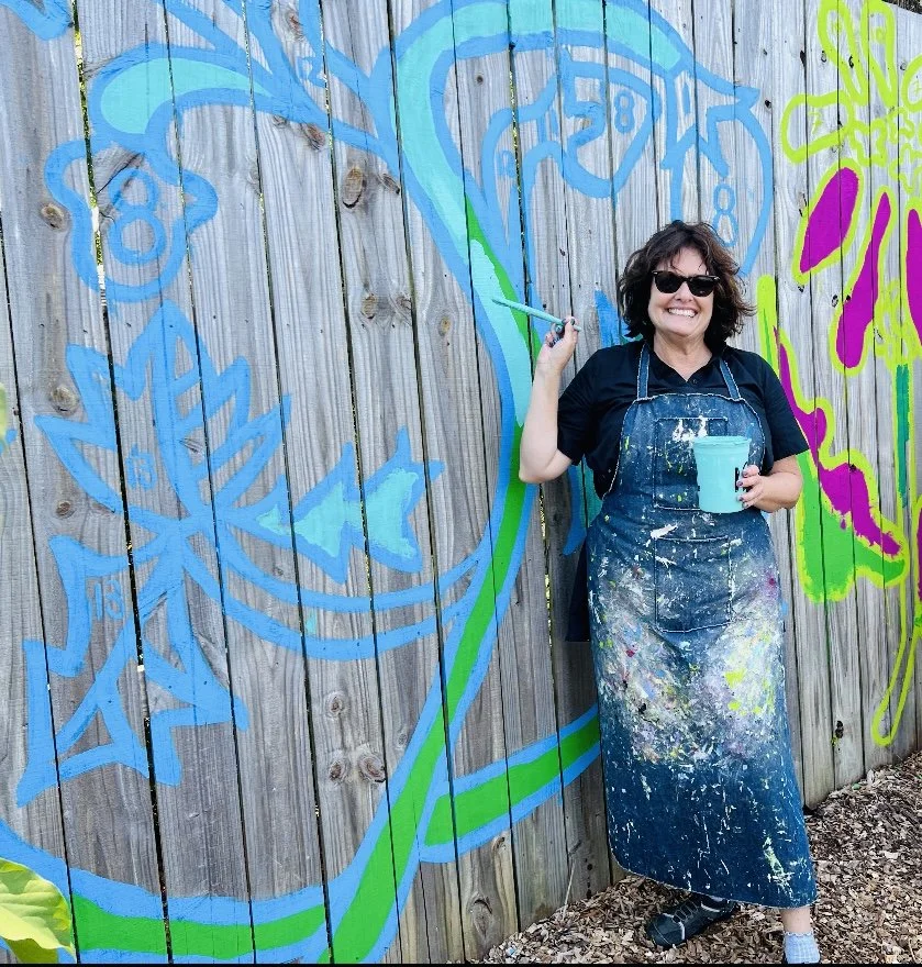 Big Blooms Mural Project – An artful gift from the community
