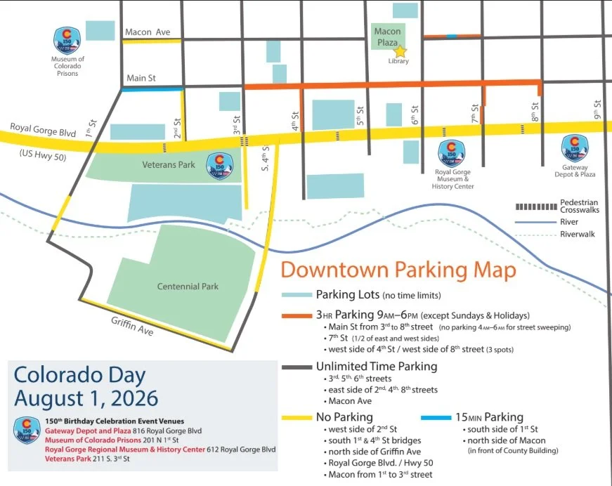 Colorado Days Map