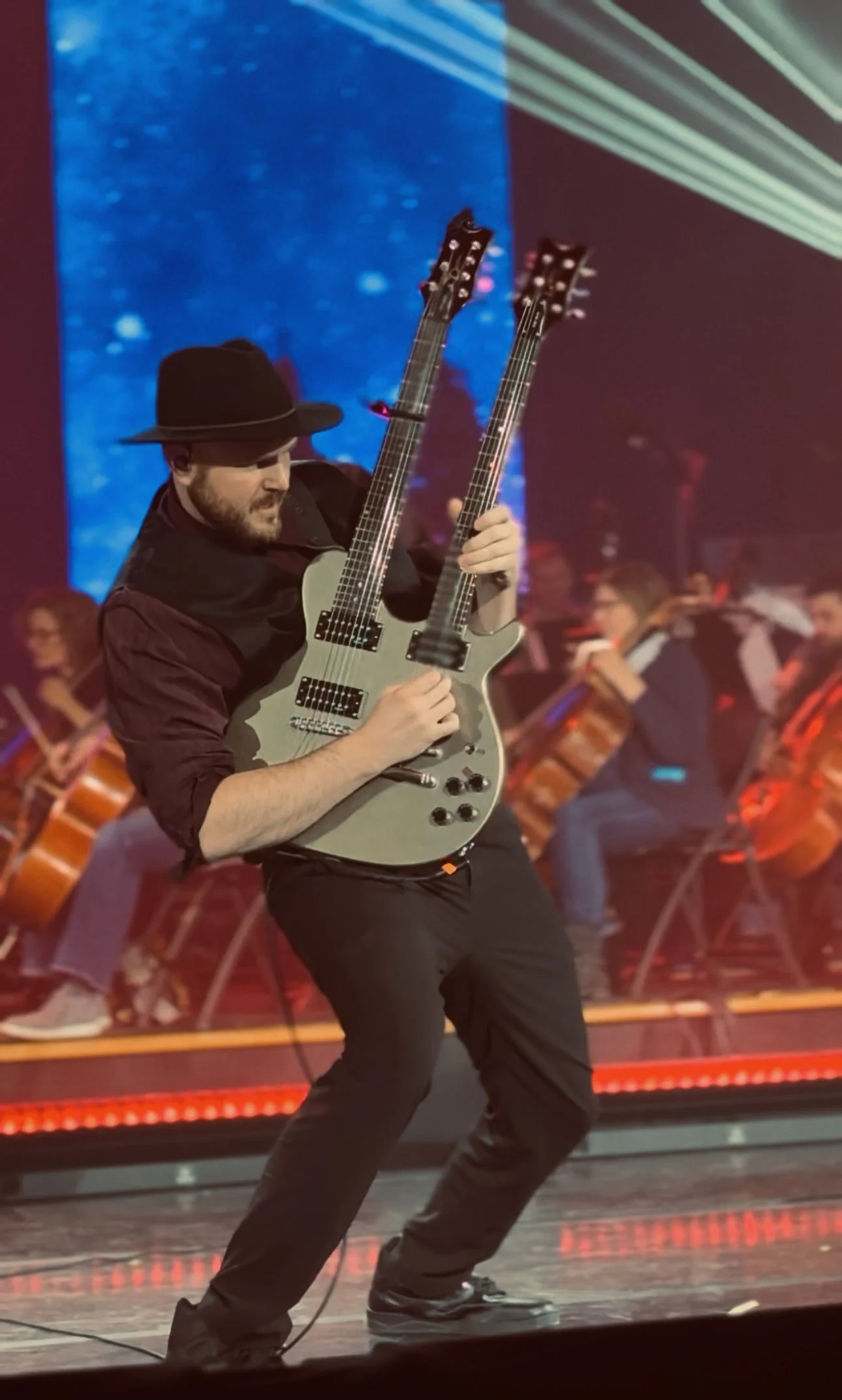 Trevor Wiest double neck