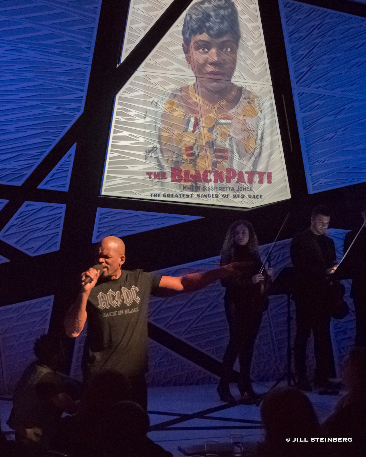  Darryl "DMC" McDaniels of RUN-DMC, narrator with PUBLICQuartet Members Curtis Stewart and Jannina Norpoth 