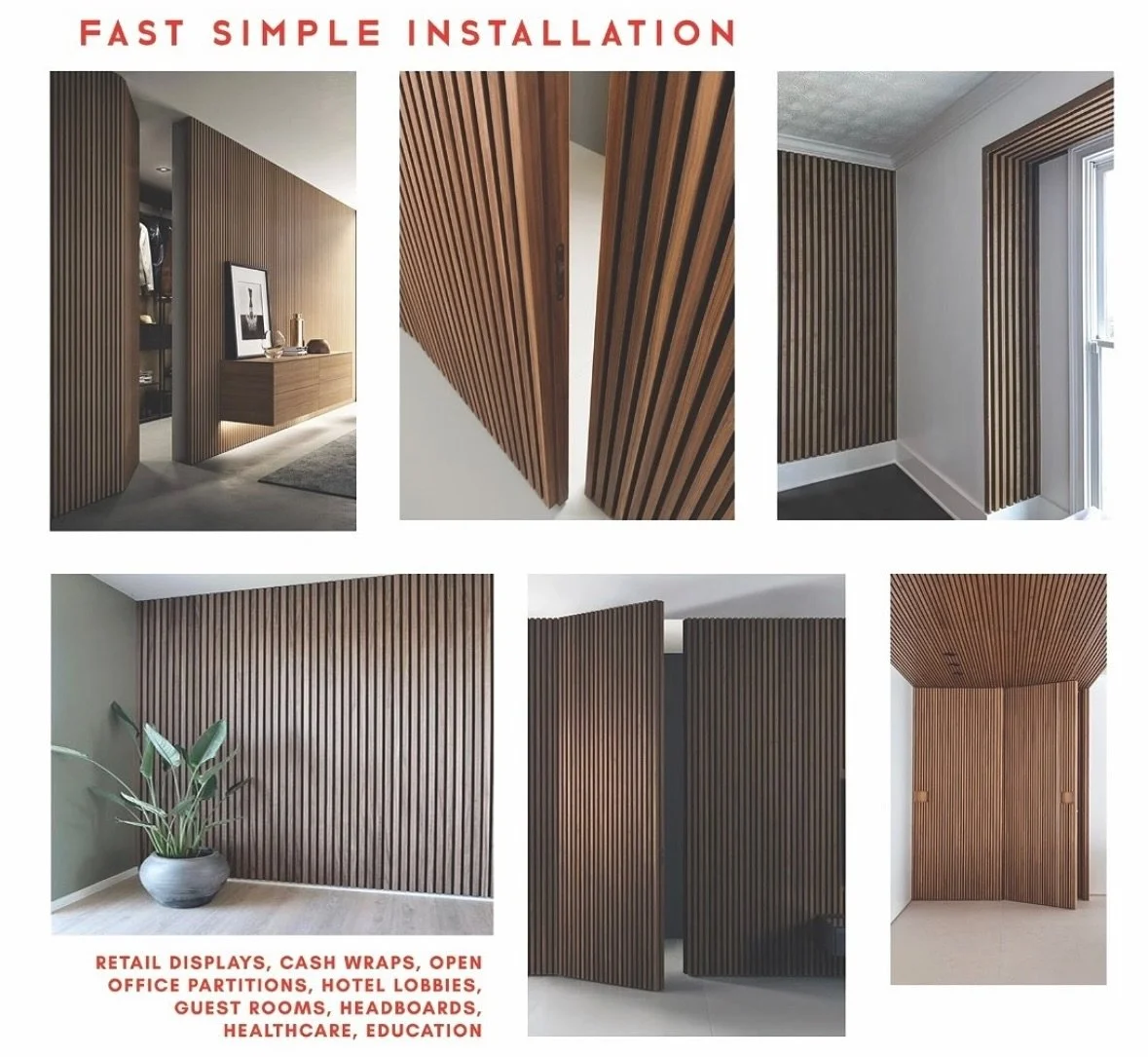Modular Panels

RETAIL DISPLAYS, CASH WRAPS, OPEN
OFFICE PARTITIONS, HOTEL LOBBIES, GUEST ROOMS, HEADBOARDS, HEALTHCARE, EDUCATION!

Bierson Corporation 

Call us to learn more 541-664-7355 or email sales@bierson.com We bring your designs to life! 


