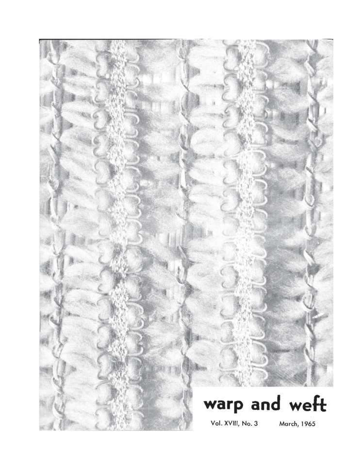 three yarns - black and white – Warp & Weave