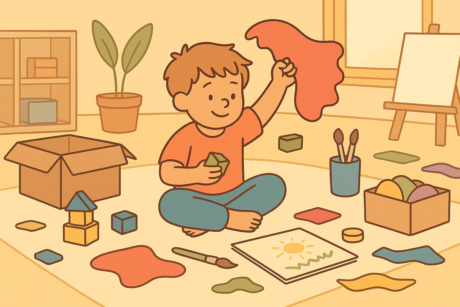Open-Ended Play: Why Fewer Rules Mean More Learning