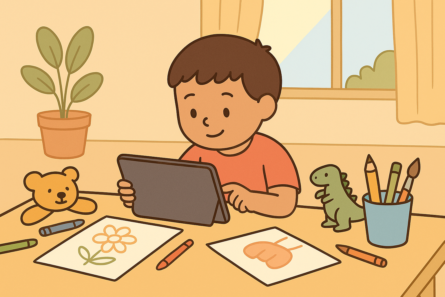 Balancing Screen Time with Real-World Creativity