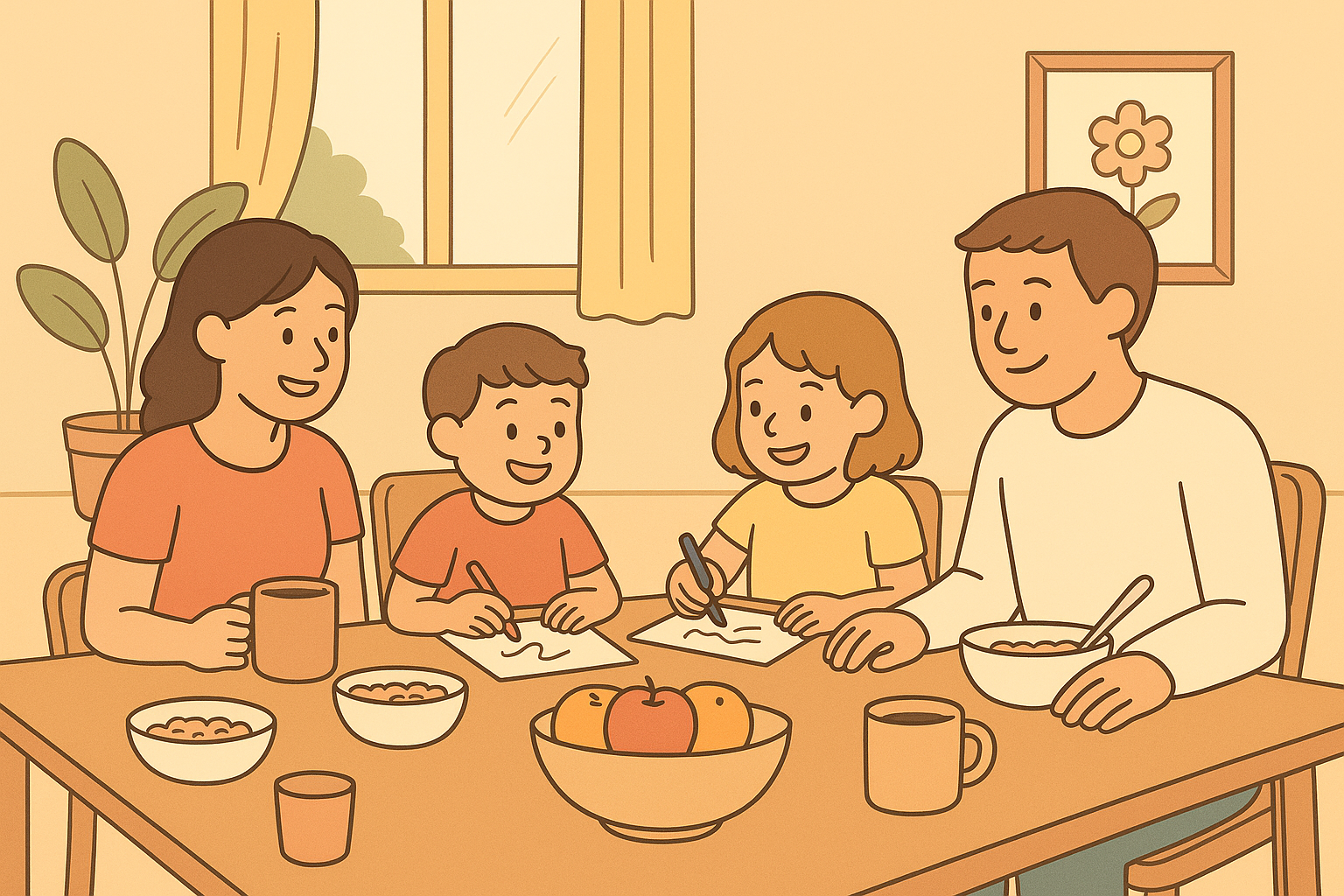 Creating a Screen-Free Morning Routine for Focus and Connection