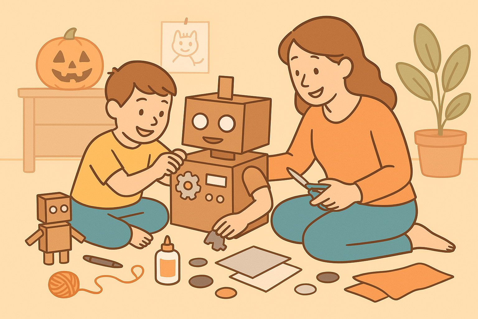 Creative Halloween Costumes Kids Can Help Make