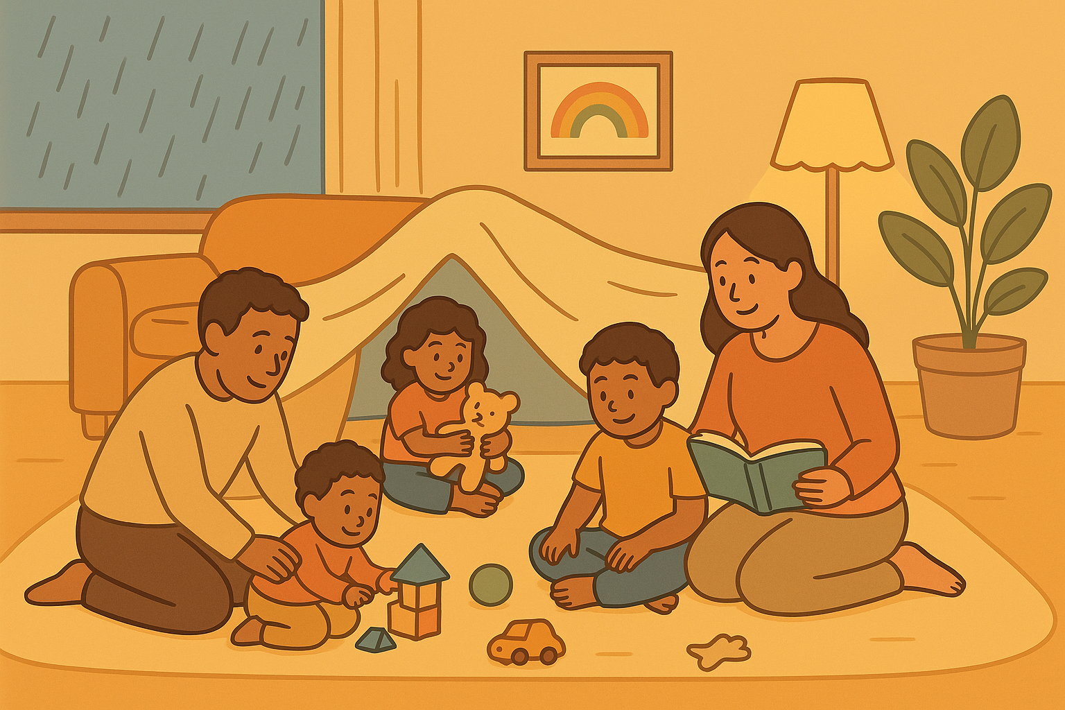 Rainy Fall Days? Cozy Indoor Play Ideas for the Whole Family